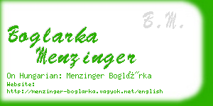 boglarka menzinger business card